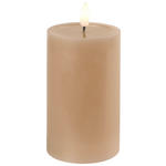 LED-KERZE 7,5/12,5 cm  - Sandfarben, LIFESTYLE, Kunststoff/Paraffin (7,5/12,5cm) - Ambia Home