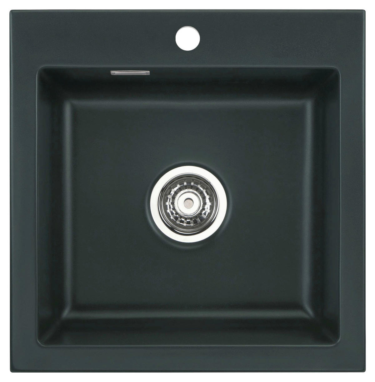 SPÜLE Mera 51 / 50010156  - Dunkelgrün, Basics, Keramik (51/51/20cm) - Systemceram