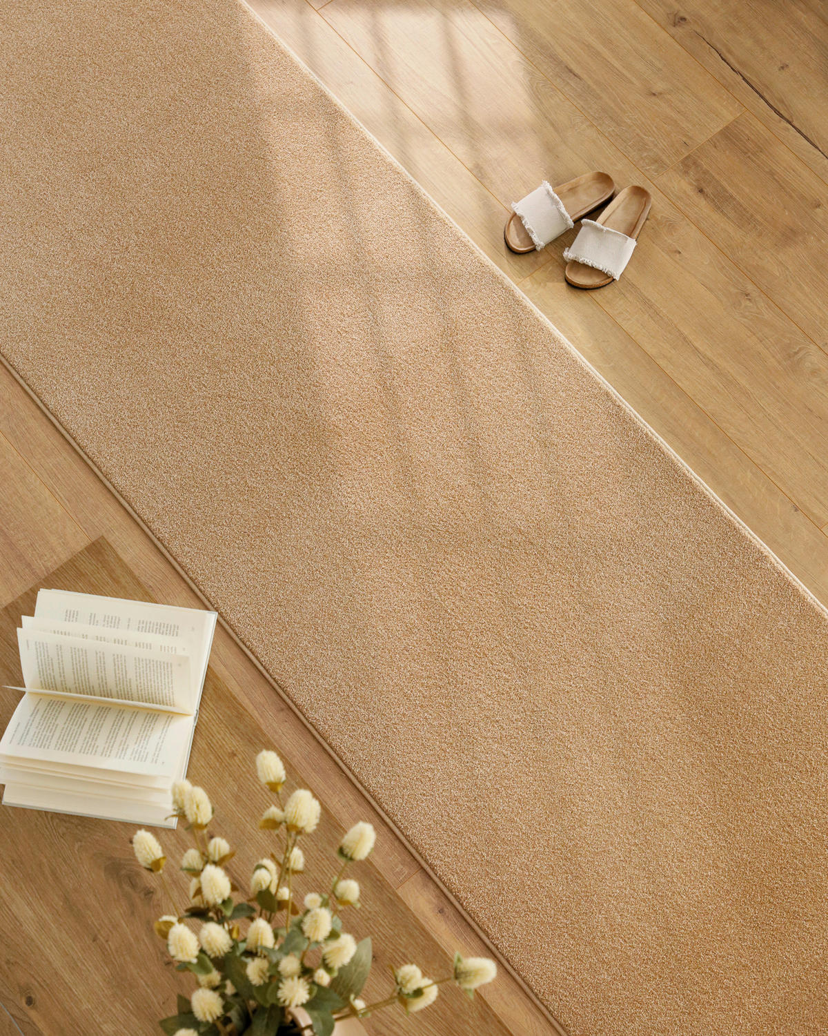 LÄUFER 80/230 cm Vegas  - Sandfarben, Basics, Textil (80/230cm) - Esprit