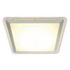LED-DECKENLEUCHTE 33,5 cm  - Silberfarben, Basics, Kunststoff/Metall (33,5cm) - Näve