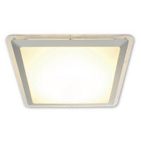 LED-WANDLEUCHTE Stan   - Weiß, Basics, Kunststoff/Metall (16/19cm) - Näve