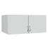 AUFSATZSCHRANK - Silberfarben/Weiß, Basics, Holzwerkstoff/Kunststoff (91/39/54cm) - Boxxx AUFSATZSCHRANK - Silberfarben/Weiß, Basics, Holzwerkstoff/Kunststoff (91/39/54cm) - Boxxx