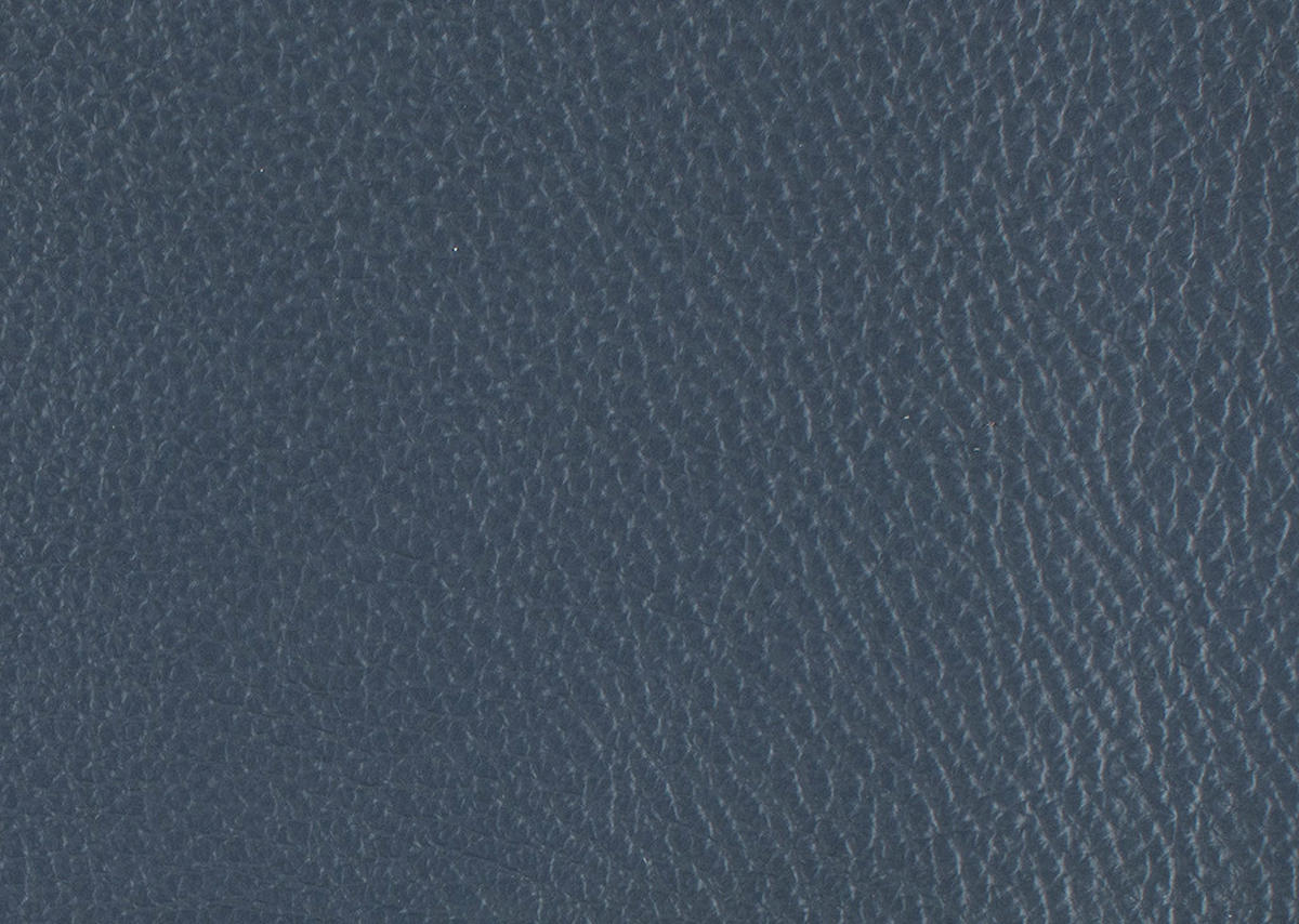ARMLEHNSTUHL  in Stahl Echtleder  - Graublau/Schwarz, Design, Leder/Metall (60/90/61cm) - Dieter Knoll