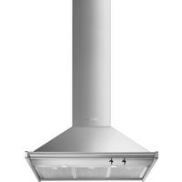 DUNSTABZUGSHAUBE KD90HXE  - Edelstahlfarben, Basics, Metall (90/123/55,5cm) - SMEG