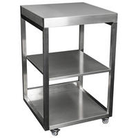 OUTDOORKÜCHE - Edelstahlfarben, Basics, Metall (60/98/62cm)