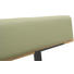 SITZBANK 220/81/56 cm in Eichefarben, Olivgrün - Eichefarben/Olivgrün, Natur, Leder/Holz (220/81/56cm) - Cassando SITZBANK 220/81/56 cm in Eichefarben, Olivgrün - Eichefarben/Olivgrün, Natur, Leder/Holz (220/81/56cm) - Cassando