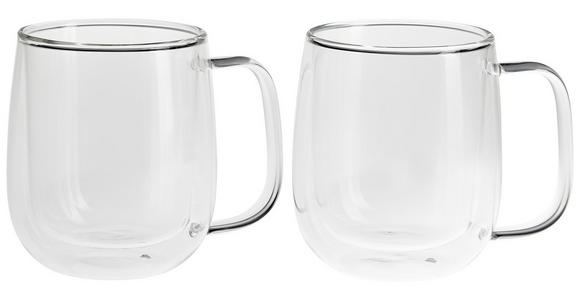 KAFFEEGLÄSERSET 2-teilig  - Klar, KONVENTIONELL, Glas (8kg) - Novel