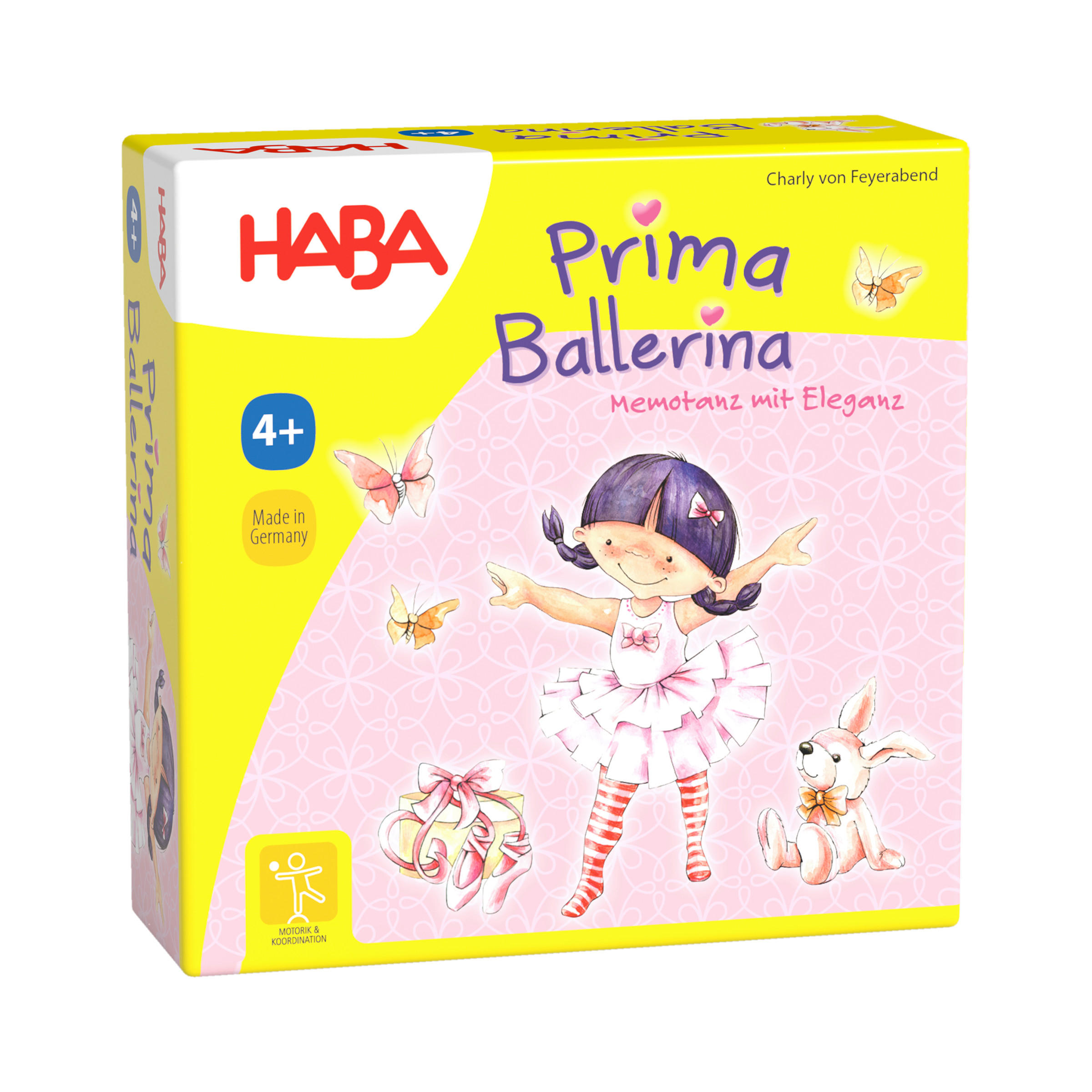 LERNSPIEL Tanzspiel  - Multicolor, Basics, Karton (10,4/10,4/3,9cm) - Haba