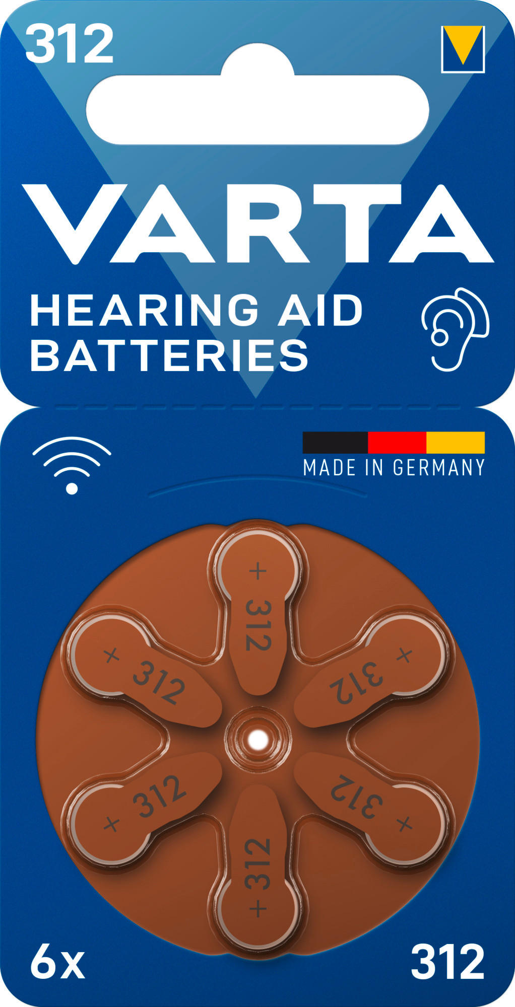 BATTERIE - Braun, Basics (4,8/9,4/0,48cm) - Varta
