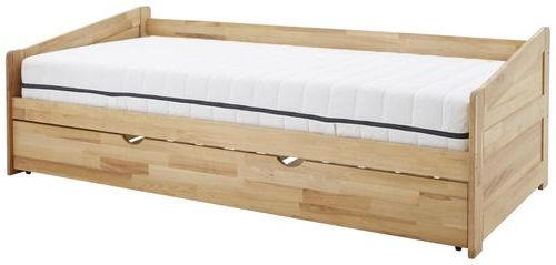 Ausziehbett 90/200 cm in Buchefarben