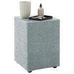 NACHTSCHRANK 42/58/42 cm  - Blaugrau, Trend, Glas/Textil (42/58/42cm) - Esposa