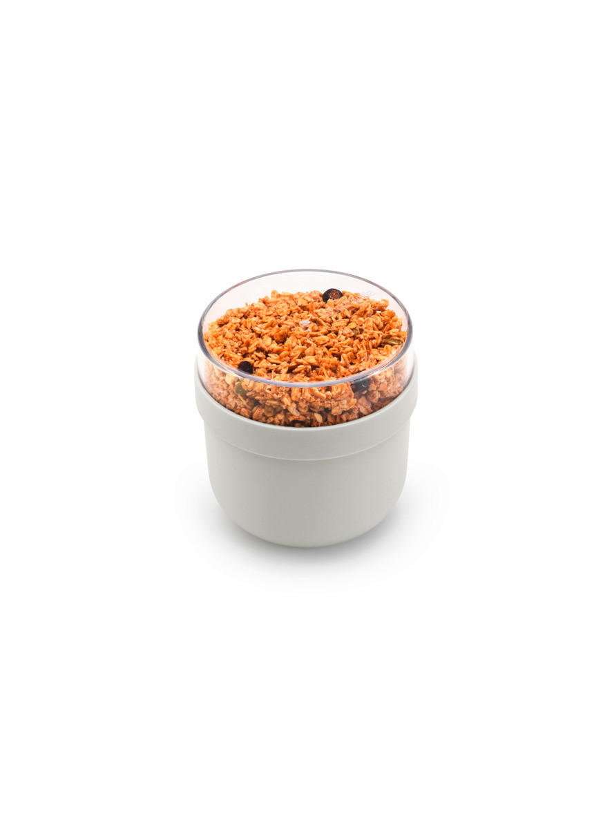 KRABIČKA NA OBĚD plast  0,5 l - světle šedá, Basics, plast (11/11.1/11cm) - Brabantia