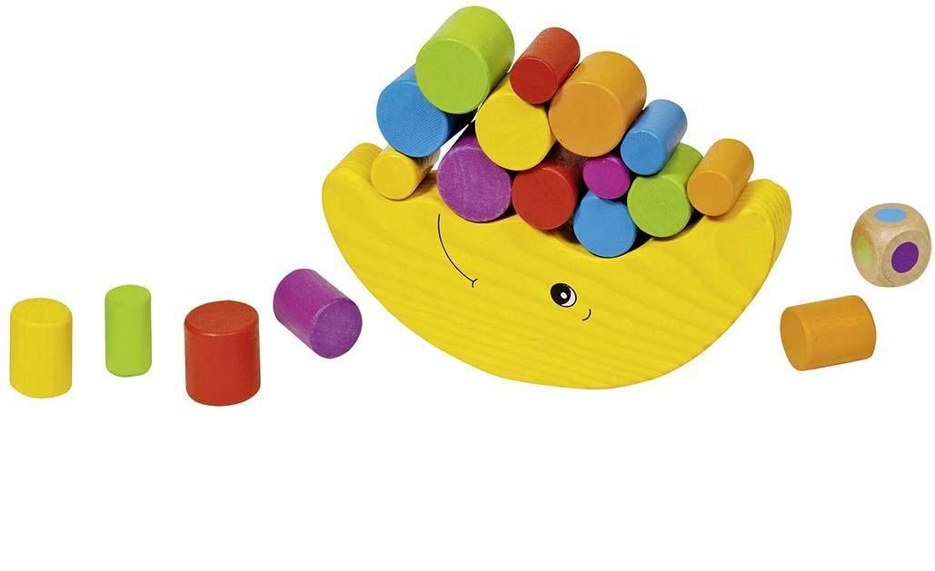 MOTORIČKA IGRAČKA   - višebojno, Basics, drvo (14,2cm) - Goki