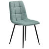 STUHL  in Eisen Webstoff Metall, Textil  - Schwarz/Grau, LIFESTYLE, Textil/Metall (44,5/86/54,5cm) - Livetastic