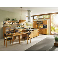 EINBAUKÜCHE   - Eichefarben, Design, Holz - TEAM 7