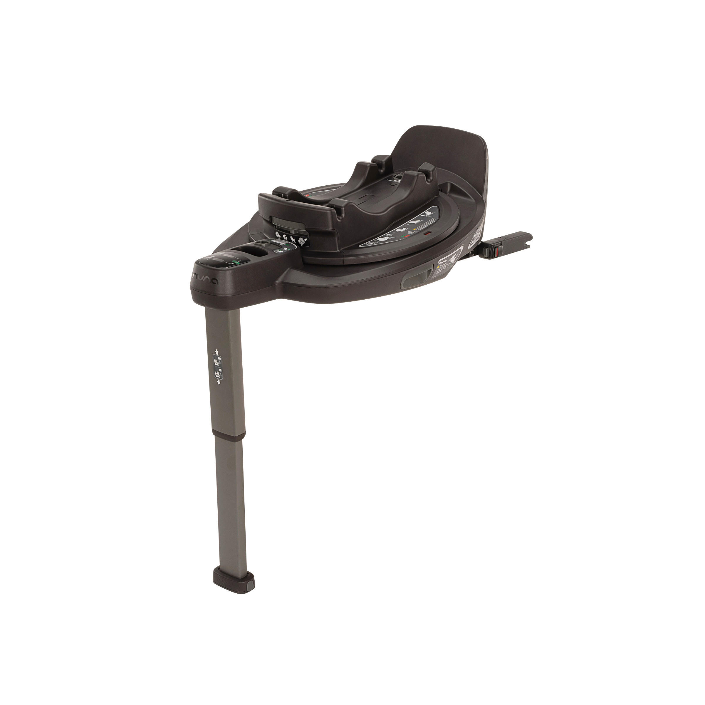 ISOFIXSTATION Base Curv  - Schwarz, Basics, Kunststoff - Nuna