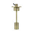 TISCHLEUCHTE - Bronzefarben, Basics, Metall (12,5/22cm) TISCHLEUCHTE - Bronzefarben, Basics, Metall (12,5/22cm)