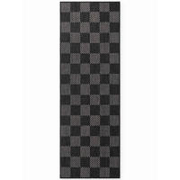FLACHWEBETEPPICH 80/200 cm Haringey Schwarz, Weiß rechteckig  - Schwarz/Weiß, Design, Kunststoff (80/200cm)