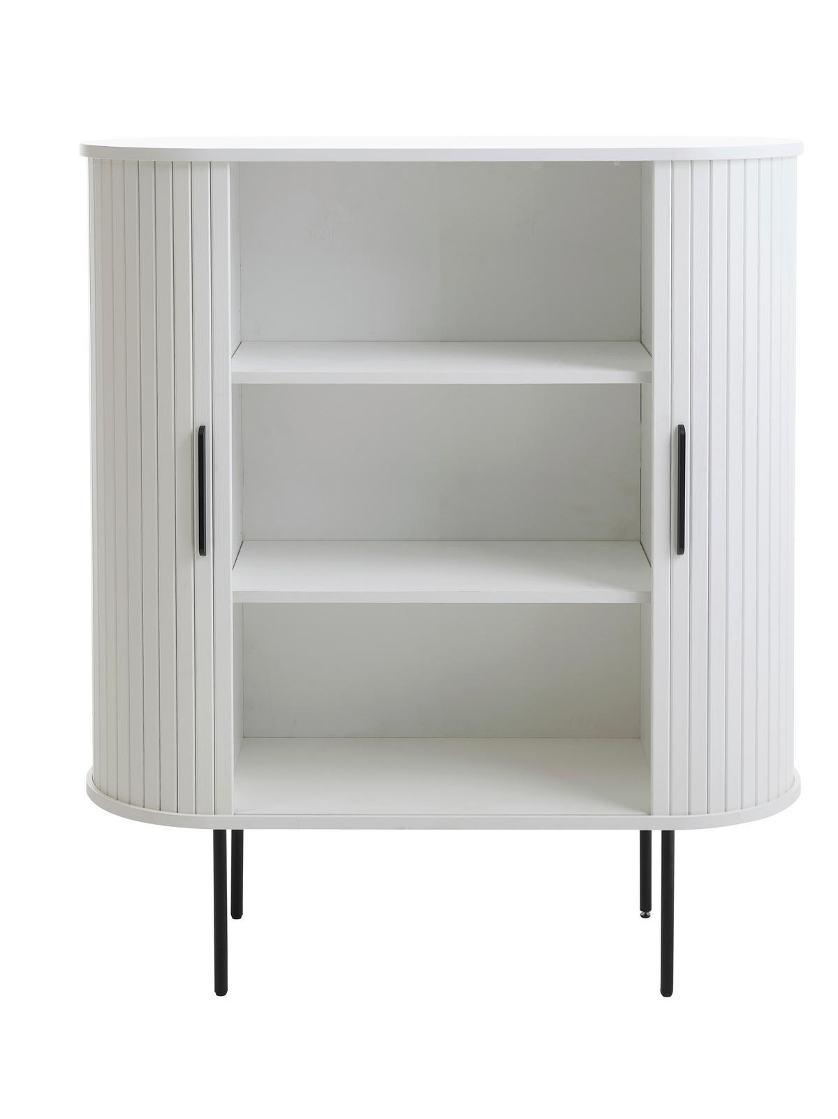 HIGHBOARD  in 100/118/40 cm  - Schwarz/Weiß, Trend, Holz/Holzwerkstoff (100/118/40cm) - home24