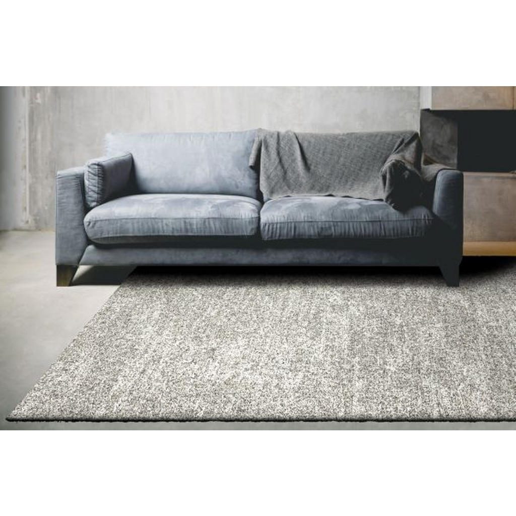 Thumbnail - Novel Webteppich Spring, Hellgrau, Textil, Uni, rechteckig, 80x150 cm, Reach, Oeko-Tex® Standard 100, für Fußbodenheizun...