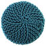 POUF in Textil - Petrol, Trend, Textil (44/44cm) - Carryhome POUF in Textil - Petrol, Trend, Textil (44/44cm) - Carryhome