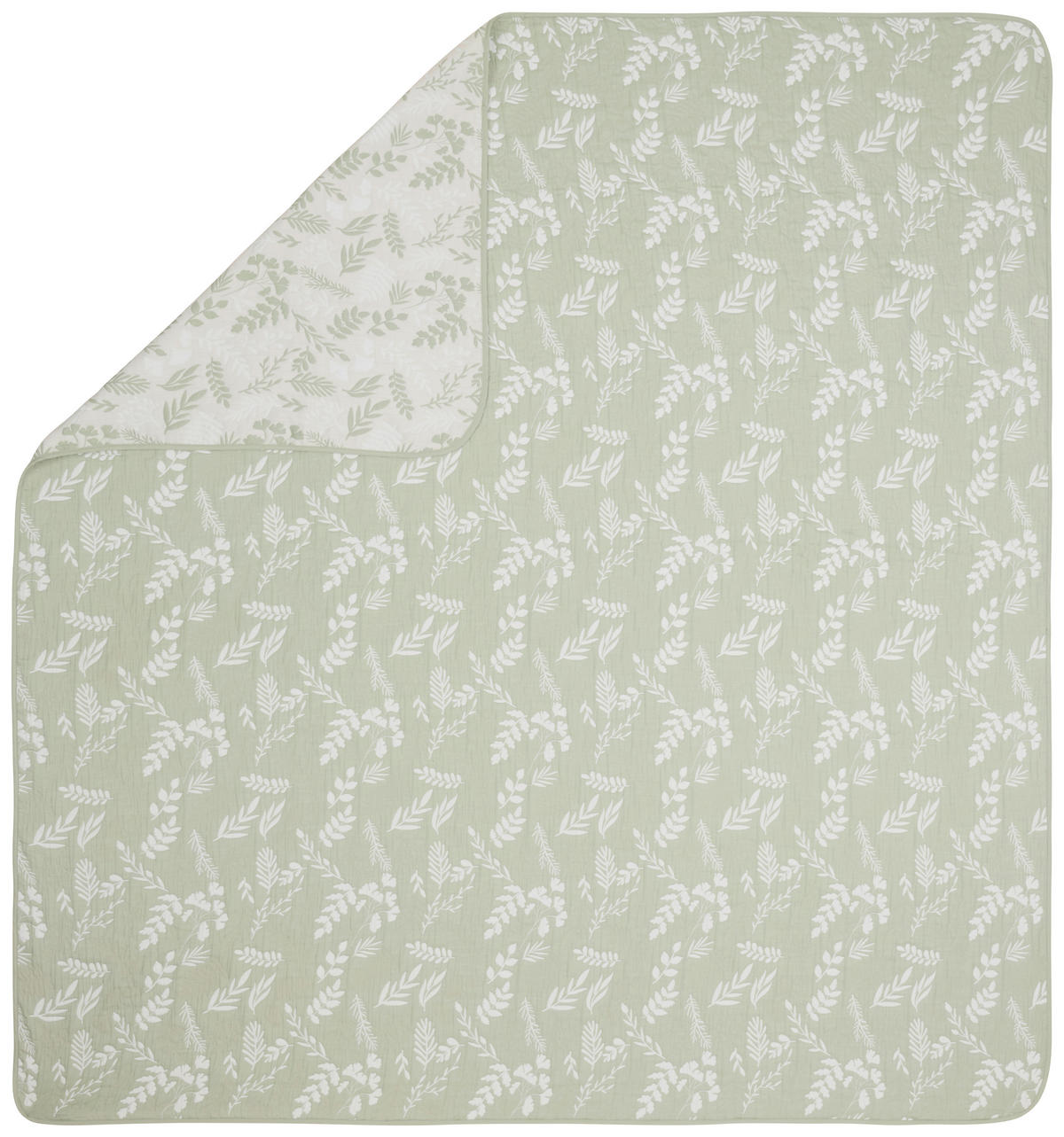 PREKRIVAČ 220/240 cm  MELLOW  - žalfijazelena, Konvencionalno, tekstil (220/240cm) - Esposa