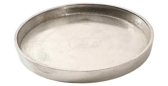 KERZENTELLER - Nickelfarben, Trend, Metall (20cm) - Ambia Home