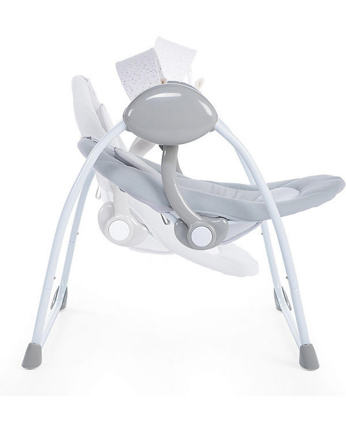SCHAUKELWIPPE RELAX & PLAY   - Hellgrau, Basics, Textil/Metall (56/60/65cm) - Chicco