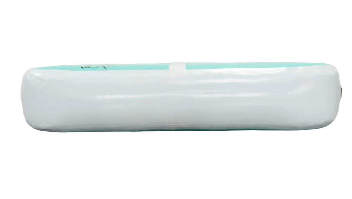 GYMNASTIKMATTE AIR BOARD  - Türkis/Weiß, MODERN, Kunststoff (100/60/10cm)