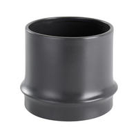 PFLANZENTOPF 17/16 cm Schwarz  - Schwarz, LIFESTYLE, Keramik (17/16cm)
