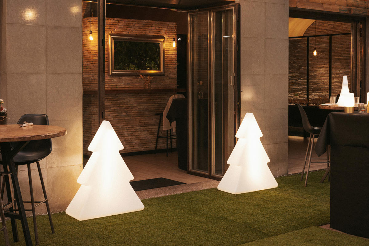 LED-DEKOLEUCHTE  - Transparent, Basics, Kunststoff (78,5/100/35cm) - New Garden