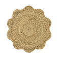 PLATZDECKCHEN Naturmaterialien Naturfarben 38 cm  - Naturfarben, Natur, Naturmaterialien (38cm) - Ambia Home