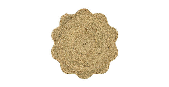 PLATZDECKCHEN Naturmaterialien Naturfarben 38 cm  - Naturfarben, Natur, Naturmaterialien (38cm) - Ambia Home