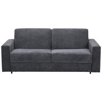 SCHLAFSOFA Webstoff Schwarz  - Schwarz, KONVENTIONELL, Kunststoff/Textil (198/84/96cm) - Carryhome