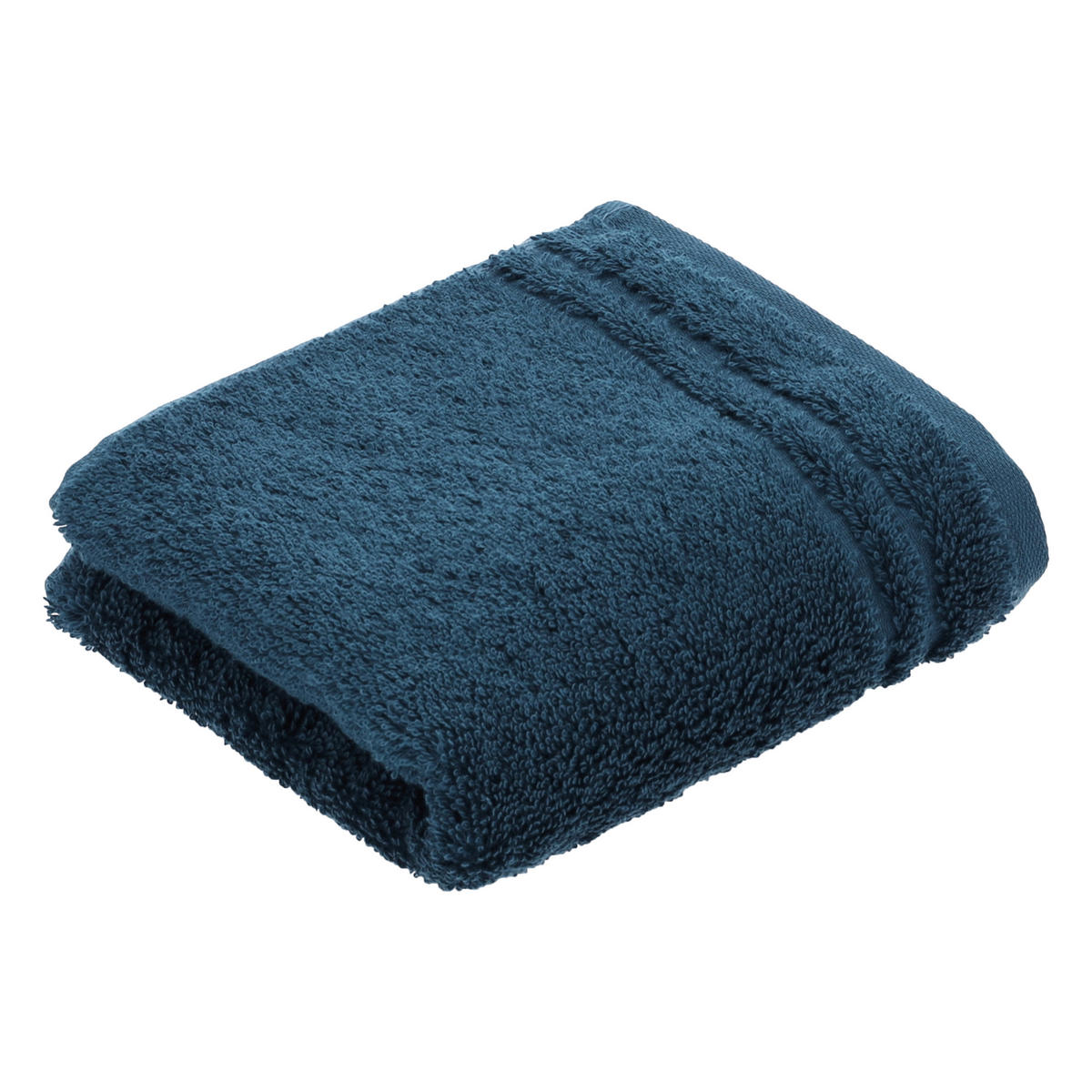 GÄSTETUCH Vienna Style Supersoft Blau 30/50 cm  - Blau, Basics, Textil (30/50cm) - Vossen