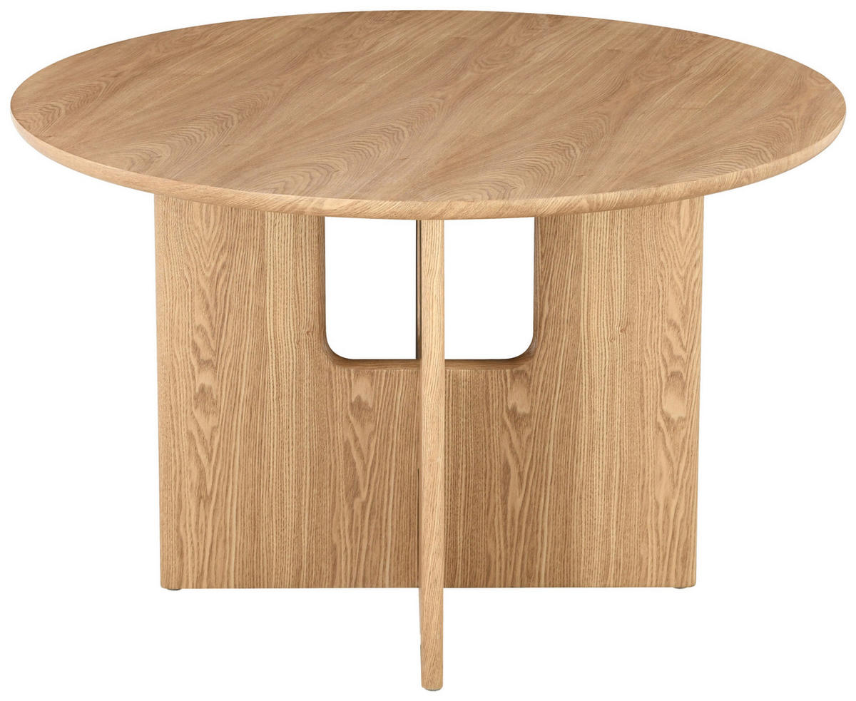 ESSTISCH 120/120/75 cm Echtholz, Nachbildung  Holz, Holzwerkstoff rund Eichefarben  - Eichefarben, Modern, Holz/Holzwerkstoff (120/120/75cm) - Livetastic