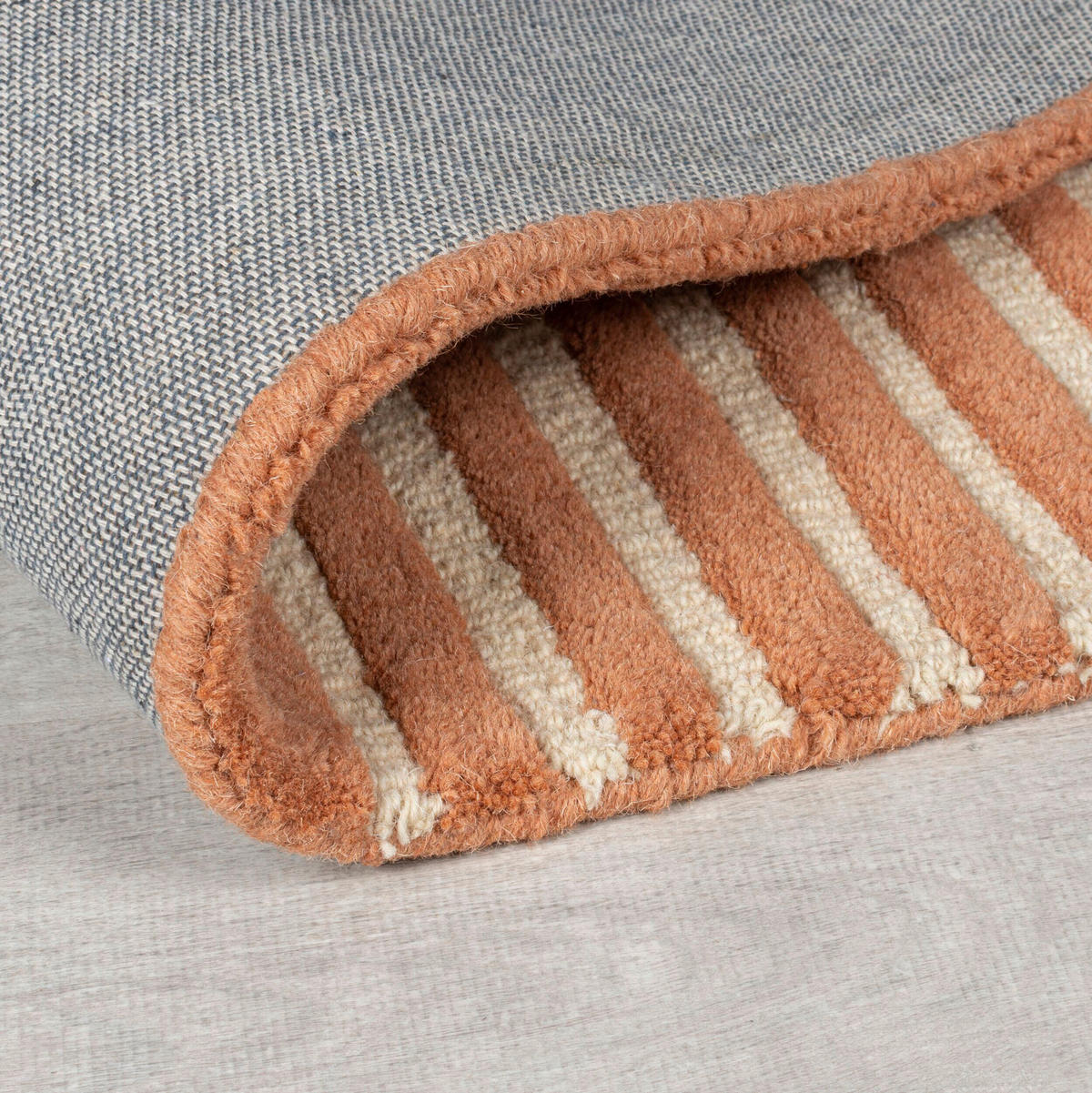 WOLLTEPPICH 120/180 cm Hellbraun  - Hellbraun, MODERN, Textil (120/180cm) - Xora