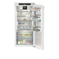 KÜHLSCHRANK 55,9/121,8/54,6 cm IRBBI4170  - Edelstahlfarben/Weiß, Basics, Kunststoff/Metall (55,9/121,8/54,6cm) - Liebherr