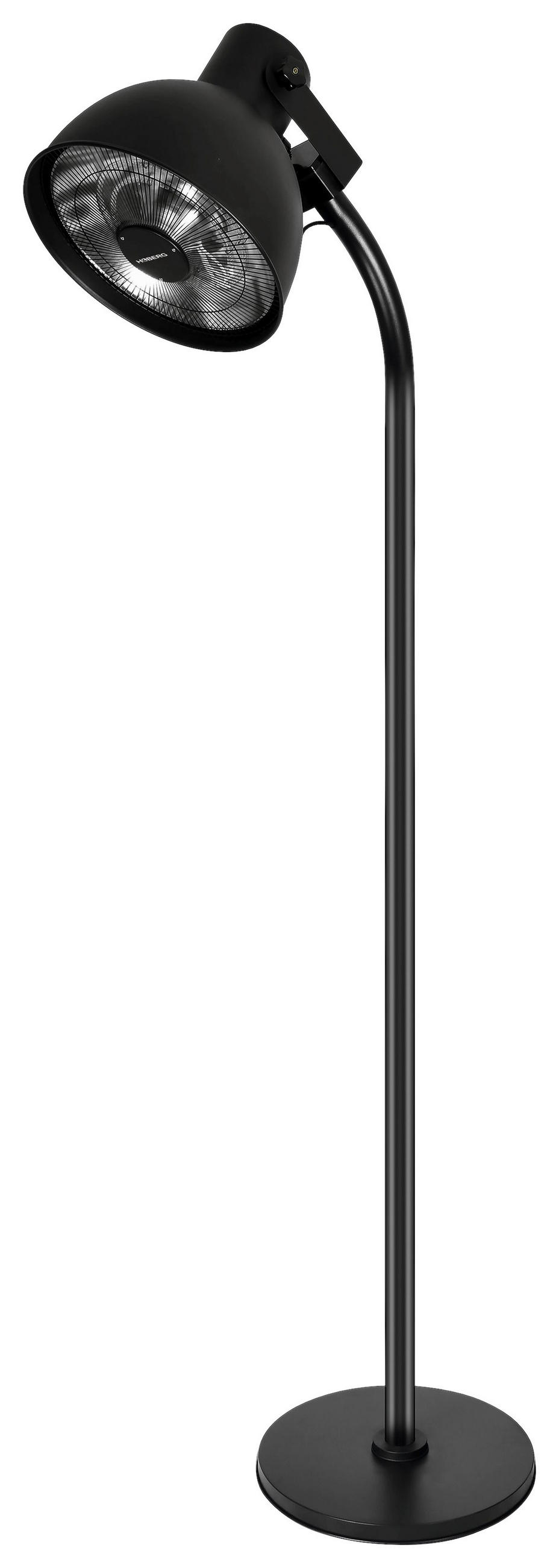 HEIZSTRAHLER STANDFUß 05101  - Schwarz, KONVENTIONELL, Kunststoff/Metall (42/230cm)