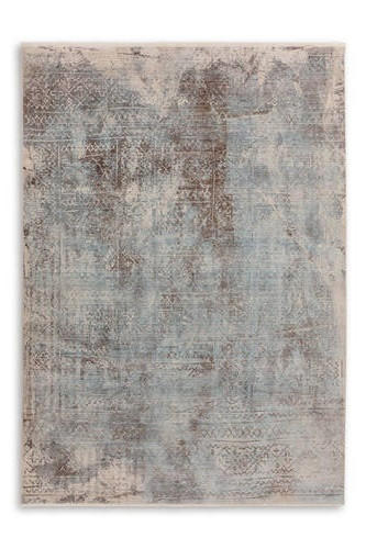 Schöner Wohnen Webteppich Mystik 6305/61 D241 020 Blau 70x140 cm