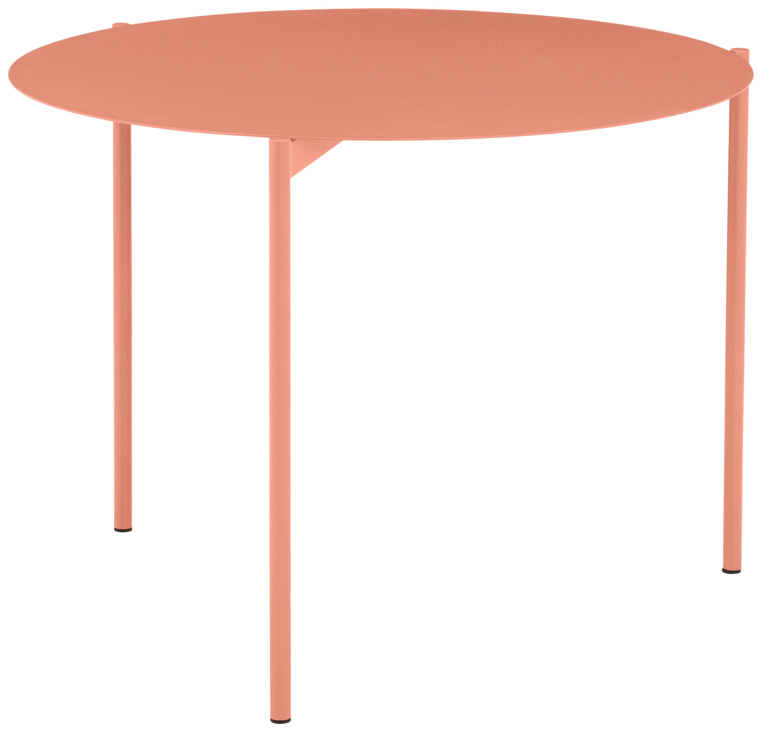 COUCHTISCH in Metall 60/60/45 cm  - Terracotta, Design, Metall (60/60/45cm) - Carryhome