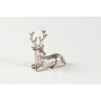 DEKORENTIER  - Nickelfarben, LIFESTYLE, Metall (12,5/6/13,5cm) - X-Mas
