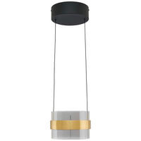LED SVJETILJKA VISEĆA  20/200 cm      Inside  - boje mjeda/svijetlo siva, Design, staklo/metal (20/200cm)