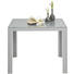 GARTENTISCH Glas, Metall Grau, Silberfarben - Silberfarben/Grau, Design, Glas/Metall (90/90/72cm) - XORA