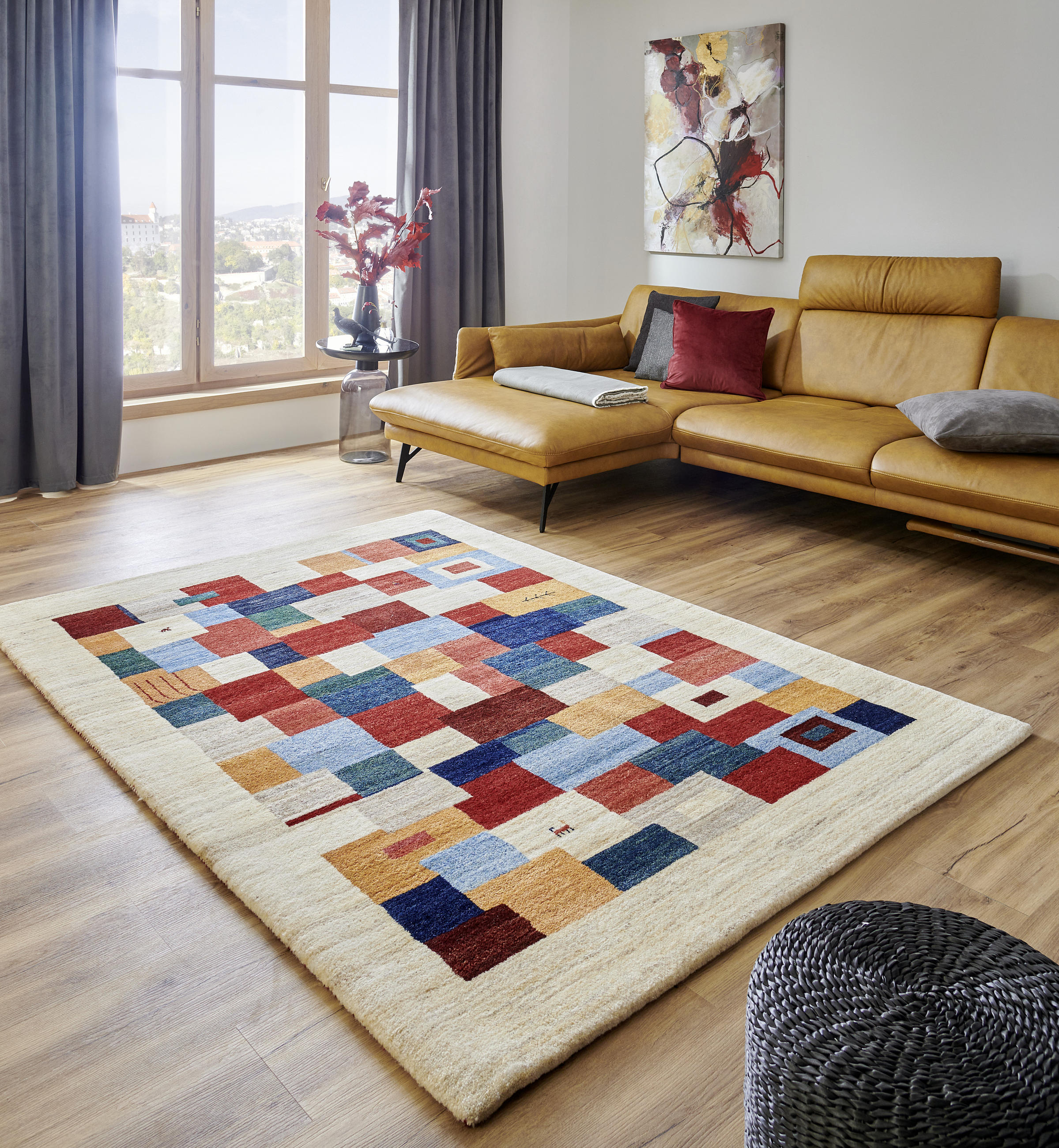 ORIENTTEPPICH 200/200 cm Oase Beige  - Beige, LIFESTYLE, Textil (200/200cm) - Cazaris