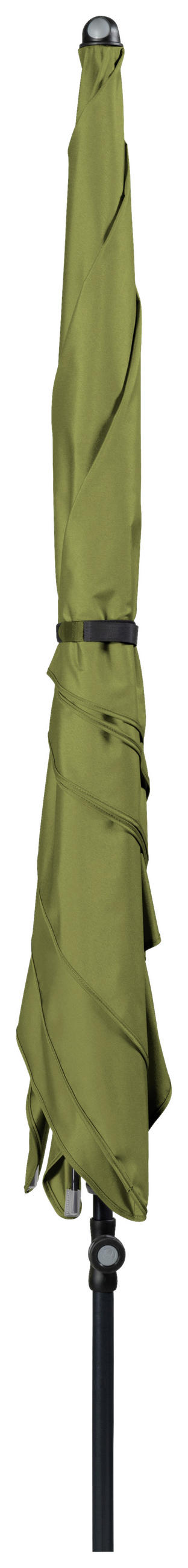 SONNENSCHIRM 230x190 cm Grün  - Anthrazit/Grün, Basics, Textil/Metall (230/190cm) - Doppler