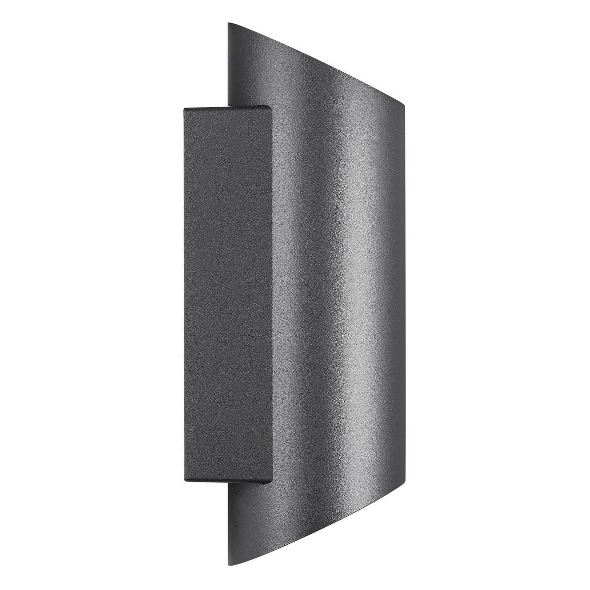WANDLEUCHTE Nico 7,7/23,5 cm  - Schwarz, Design, Metall (7,7/23,5cm) - Nordlux