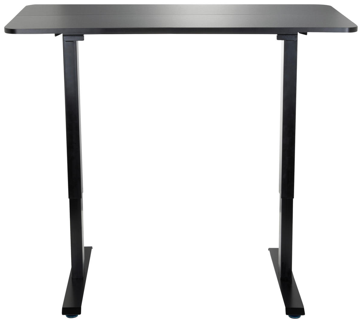 SKRIVBORD  i svart  - svart, Modern, metall/trämaterial (120/74/60cm) - MID.YOU