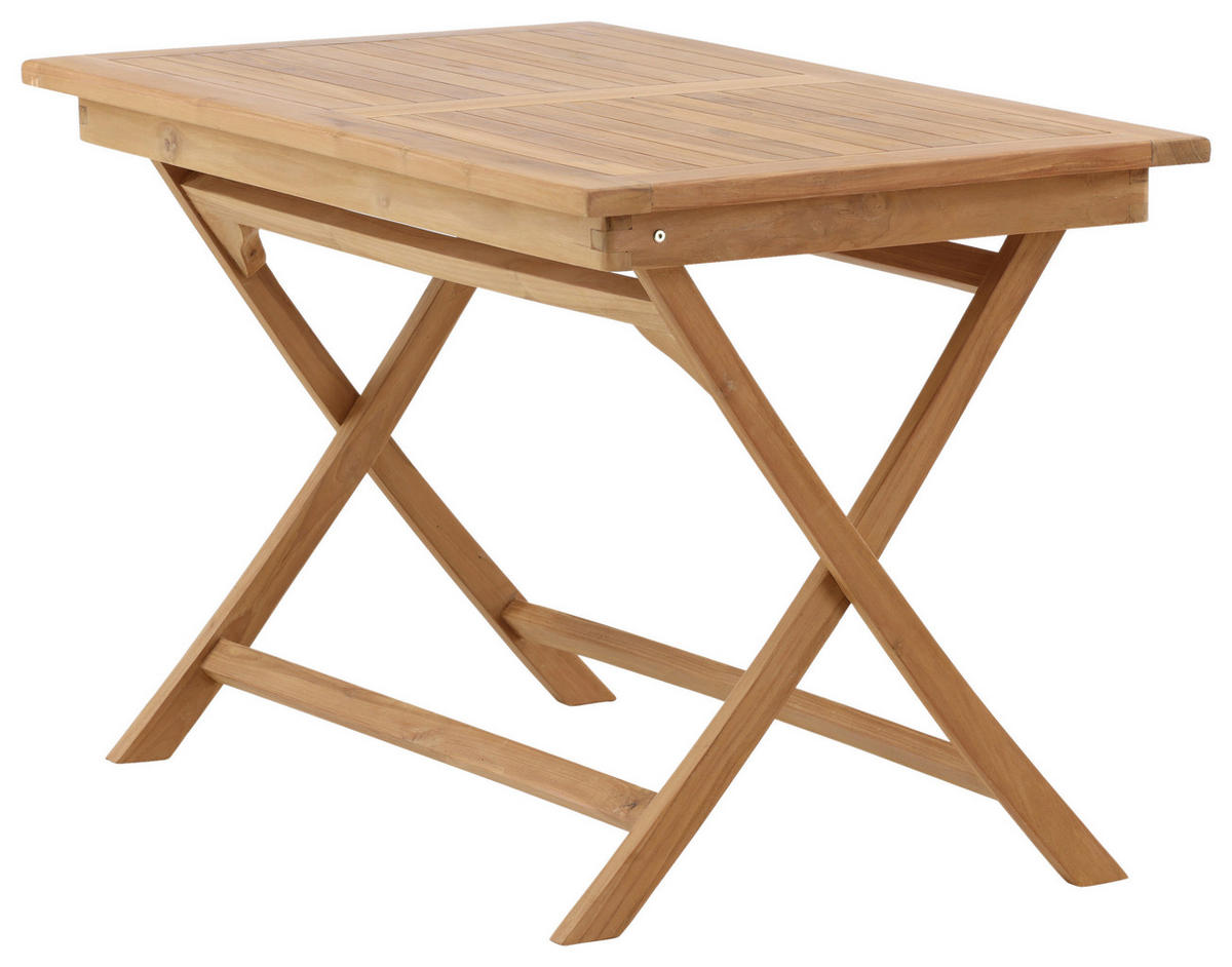 GARTENTISCH 120/70/75 cm Holz  - Teakfarben, KONVENTIONELL, Holz (120/70/75cm) - Gardenson