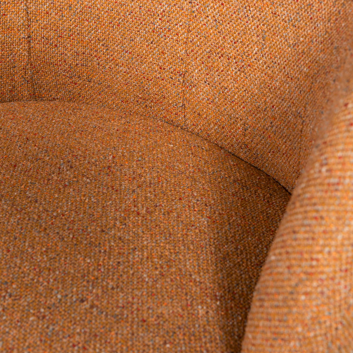 SESSEL in Webstoff Currygelb  - Currygelb/Schwarz, Design, Kunststoff/Textil (70/68/77cm) - Livetastic